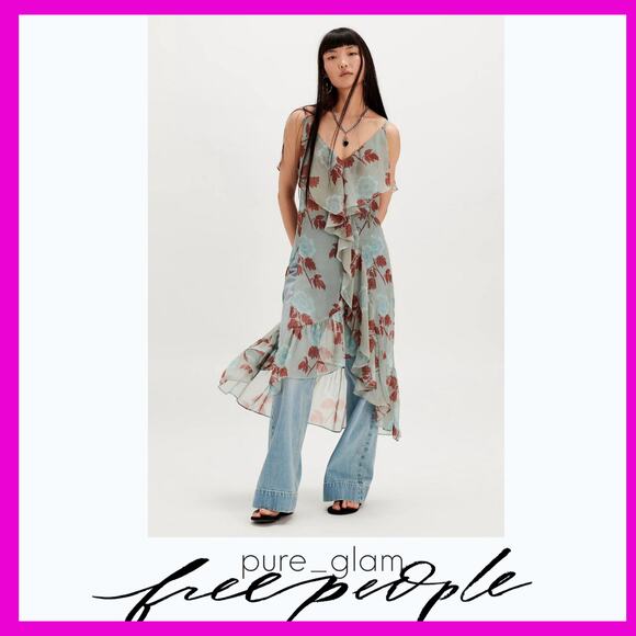 Free People Dresses & Skirts - Free People floral sheer dress